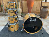 Pearl Masters Studio Birch 5pc Drum Set kit - Natural Finish