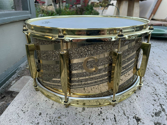 Gaai 14 x 7 Golden Beam Spiral Maple Snare Drum!!