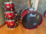 Pearl Session Custom ALL MAPLE Series 4pc Drum Set kit