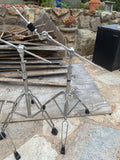 Four Pearl Drum Boom Cymbal Stands with Accesory Top Attachments