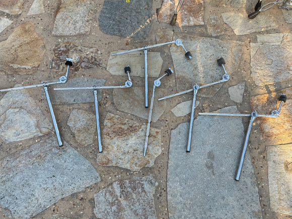 5x Sound Percussion Labs Cymbal Boom Arm Package