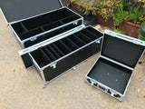 PROFESSIONAL ELECTRONIC V DRUM TOURING HARD ROAD CASES!! with dividers