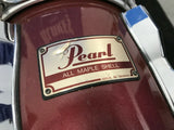 Pearl MLX Maple BORDEAUX RED LACQ 8x8 Tom Drum 8"