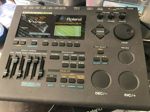 Roland Td 10 VDrum Module Brain td10 BAD LCD MISSING EXPANSION Blakes Drum Shop
