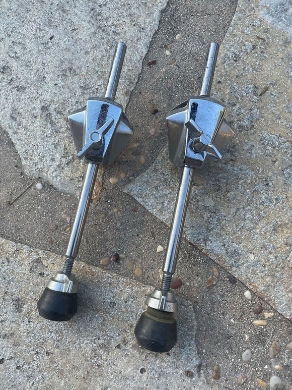 Vintage Tama Superstar Artstar Imperialstar Bass Drum Leg Brackets Spurs Pair