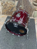 Yamaha Maple Custom Absolute 22 x 18 Bass Drum - Cherry Finish