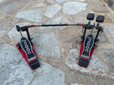 DW 5000 Series DOUBLE Bass Drum Pedal - OLDER SINGLE CHAIN VERSION