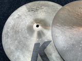 Used Zildjian K Custom Dark 14" Hi Hats - 1184 - 1054 grams