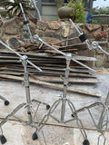 Four Pearl Drum Boom Cymbal Stands with Accesory Top Attachments
