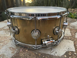 DW Collector's Knurled Brass 6.5x14 Snare Drum