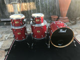 Pearl Session Studio Classic Sequoia Red Drum Set kit 5pc