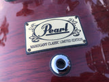 Pearl LIMITED EDITION Mahogany 5pc Drum Set kit 10x10,12x10,14x12,16x14,22x16