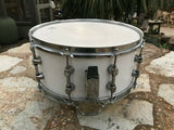 Mapex Saturn Pro White 14x 6.5 Snare Drum - Maple