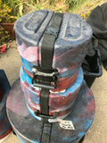Humes and Berg Hard drum cases 12,13,14,15,16,18.22x16 snare 14x5.5