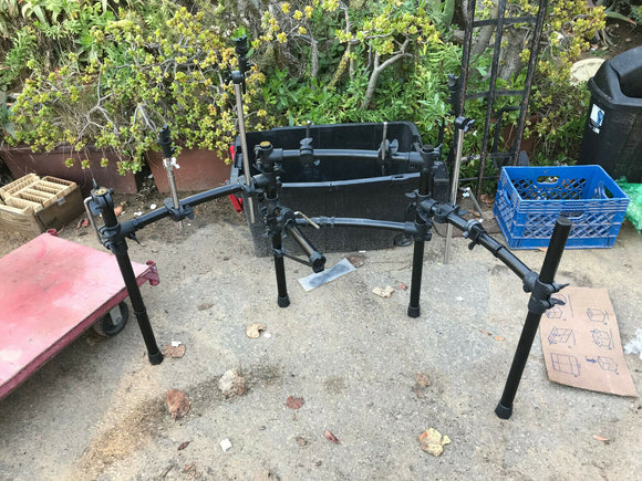 Simmons Electronic Drum Rack with Cymbal Arms