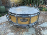 Pearl 5x14" Free Floating Maple Snare Drum Satin Maple
