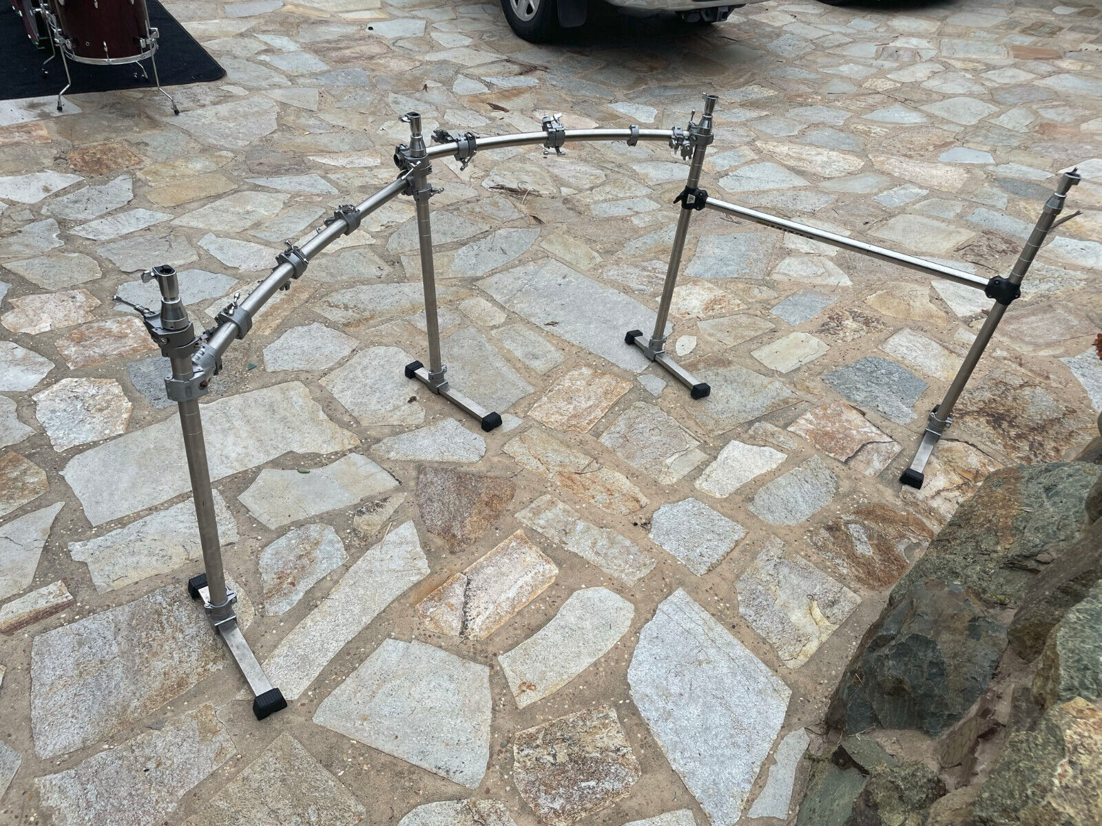 Tama Power Tower System Double Bass Drum Rack – Blakes Drum Shop