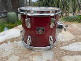 Tama Superstar Cherry 10x9 Cherry Tom Drum 80's