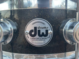 DW Collector's Maple Edge snare 14x6 Black Sparkle
