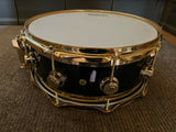 DW Collector's Series R30 "Starman" Neil Peart Rush 6x14 Edge Snare drum !!!
