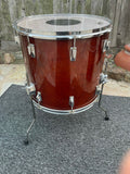 Tama Superstar Mahogany 1980's 18x16 Floor Tom Drum - 18" Diameter