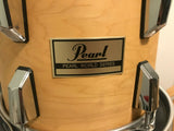 Pearl World Series Natural Finish Drum Set Kit 4pc with 20" kick Drum!!
