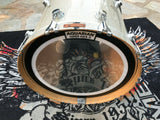 DW COLLECTORS 22 x 20 DEEP BASS DRUM IN Broken Glass!!! Gold badge