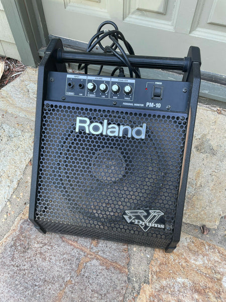 Roland PM-10 V-Drum Speaker System /Speaker Amp Amplifier