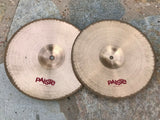 Paiste 3000 14" heavy hi hats PAIR hihats
