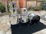 Ludwig Classic Maple Modular 6pc Drum Set kit Mirror Chrome 24,18,16,10,12,13