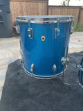 Vintage North Drums 6pc Drum Set kit - White Finish