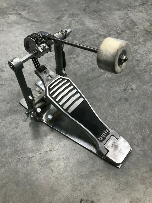yamaha single pedal Vintage Yamaha Single Bass Drum Pedal Dual Chain – Blakes Drum Shop