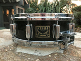 Tama Artstar 14 x 5 METALLIC BLACK Snare Drum - FACTORY ORIGINAL - BIRDS EYE