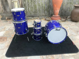 Pearl Reference Rhythm Blue 6pc Drum Set kit