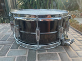 Ludwig Black Beauty B/O Super-Sensitive 6.5x14" Brass Snare Drum