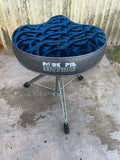 PORK PIE MOTORCYCLE DRUM THRONE SEAT CHAIR