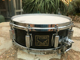 Tama Artstar 14 x 5 METALLIC BLACK Snare Drum - FACTORY ORIGINAL - BIRDS EYE