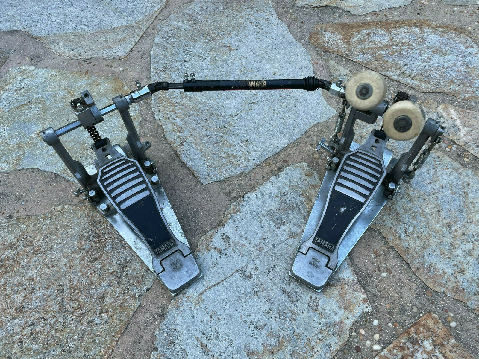 yamaha double bass pedal Vintage Yamaha DFP860 Double Bass Drum Pedal – Blakes Drum Shop