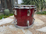Tama Superstar Cherry 10x9 Cherry Tom Drum 80's