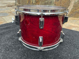 Tama Superstar Cherry 13x9 Cherry Tom Drum 80's - Shallow Size