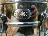 TAMA Metalworks Nickel-Plated Black Steel Snare Drum Black 6.5x14