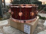 DW Collectors Series Neil Peart Rush RARE "ICON" Time Machine Snare -COA 5/250!!