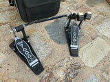 DW 7000 Series DOUBLE Bass Drum Pedal - Single Chain - With Case