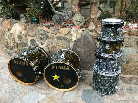 Tama Starclassic Performer Liquid Metal Double Bass 6pc Drum Set