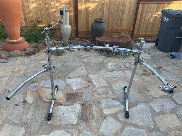 PDP by DW Chrome Plated Drum and Cymbal Rack Package