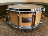 Pearl FREE FLOATING 14x6.5 Natural Maple Snare Drum
