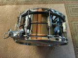 Ludwig Black Beauty Snare Drum - 6.5"x14" - Super-Sensitive Throw-off -EXCELLENT