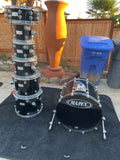 Mapex Saturn Walnut 7pc Drum Set 22x18.8x8,10x8,12x9,14x11,16x13,14x5.5