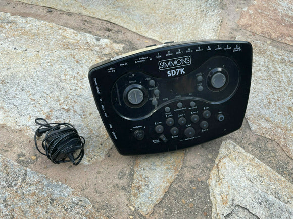 simmons sd7k module electronic drum brain