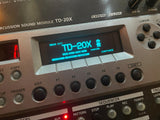 Roland Td-20x Expanded VDrum Module Brain td-20 x w/ WOT TECH OLED UPGRADE!!